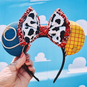 Toy Cowboy/Cowgirl Mouse Ears Headband
