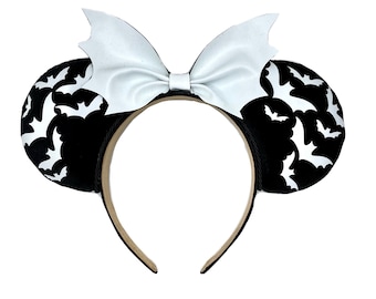 Freakin Glow in the Dark Bats Mouse Headband