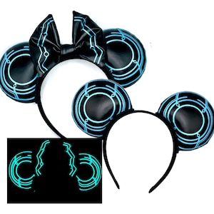 Cyberworld Glow in the Dark Mouse Headband