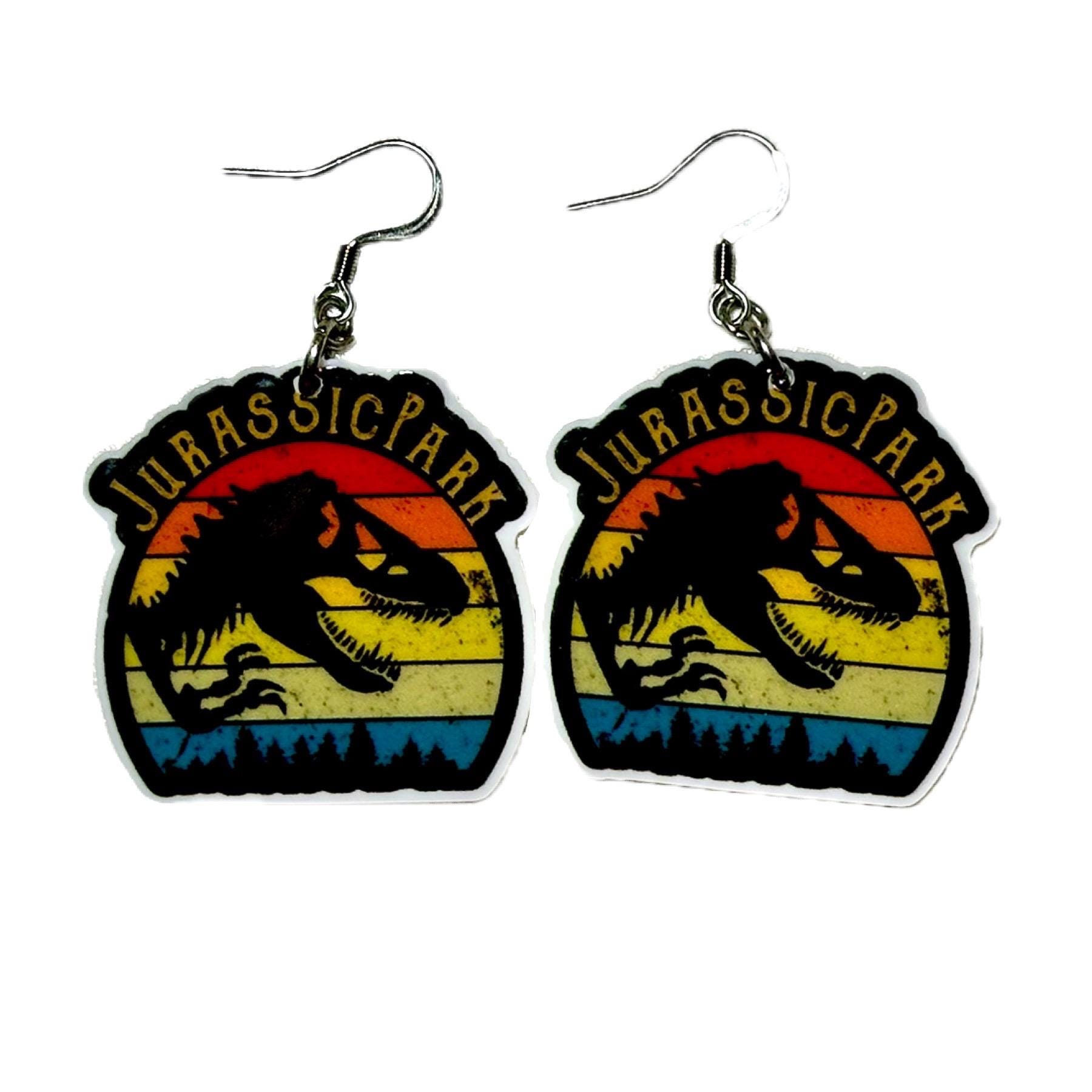 Dino Park Dangle Earrings