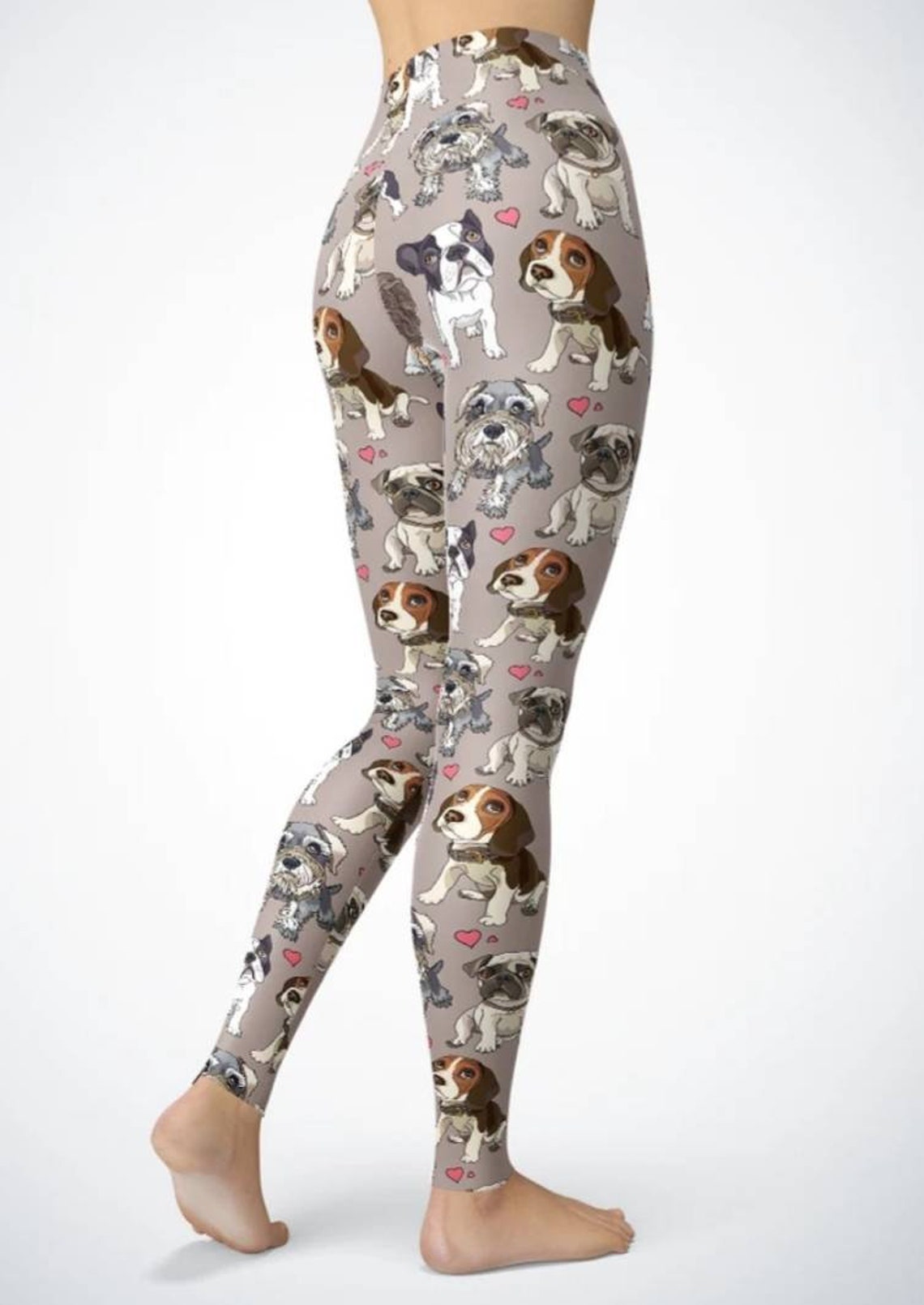 Puppy dog leggings dog leggings soft dog leggings paw print Etsy