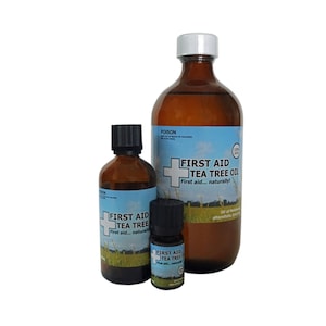 100% Pure Australian Tea Tree Oil - Family Farmed - Treat Your Ails Naturally - Pharmaceutical Grade Essential Oil - Gifts for Her/Him