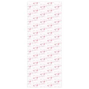 Happy Mother's Day Gift Wrap, I Love You Mom Wrapping Paper, Pink Heart Gift Wrap, Mother's Day Wrapping Paper, Mom Gift Wrap image 3