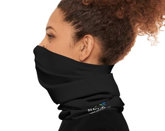 Custom Lightweight Neck Gaiter, Moisture Wicking Face Mask with Company Logo, SkyRun Design, Breathable Neck Gaiter, Client Gifts