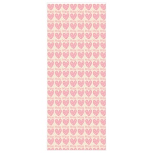 Happy Mother's Day Gift Wrap, Mom Heart Wrapping Paper, Pink Heart Gift Wrap, Mother's Day Wrapping Paper, Mom Gift Wrap image 3