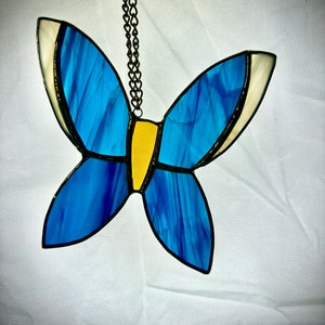 Stained glass butterfly