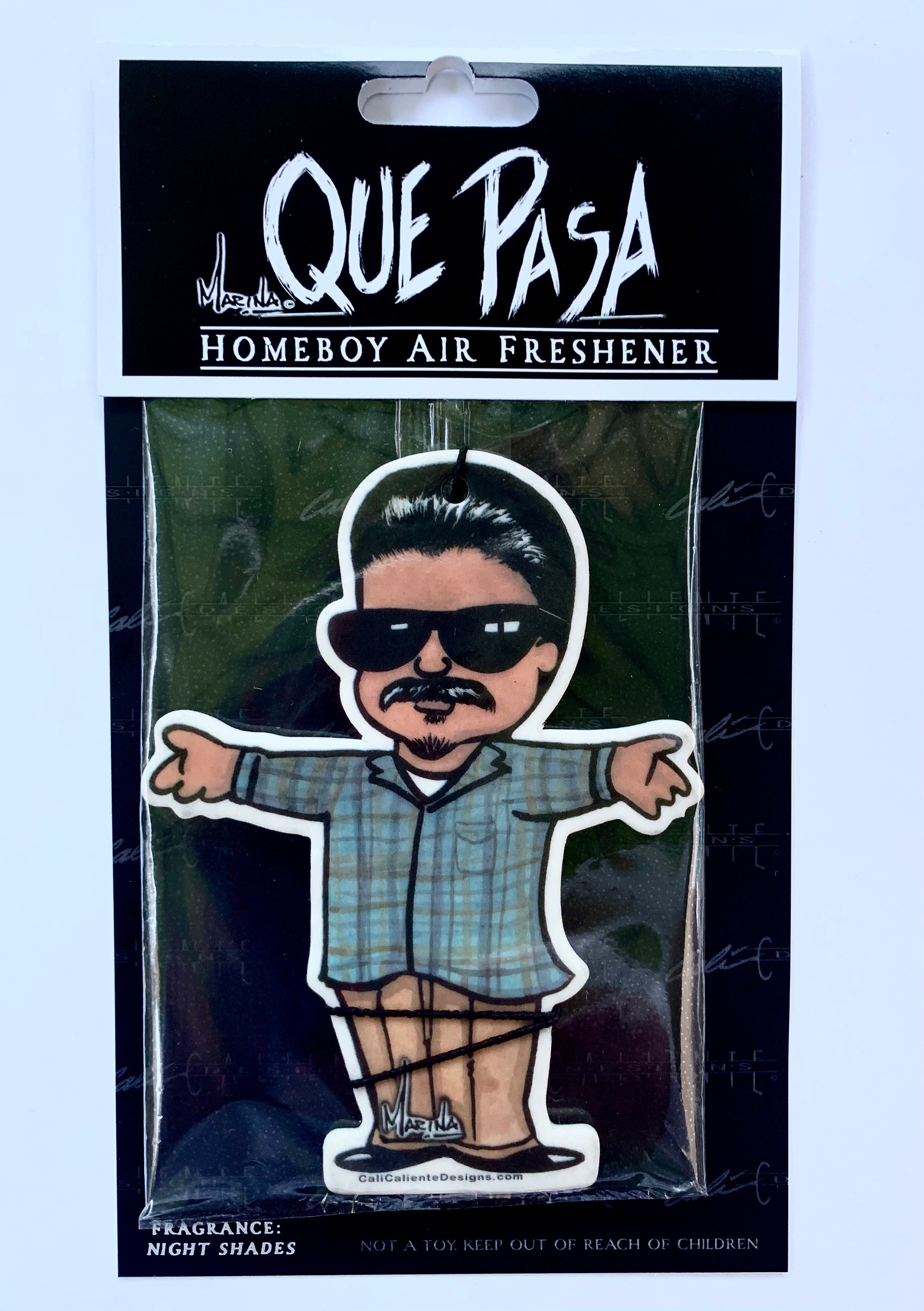 QUE PASA HOMEBOY Air Freshener Etsy
