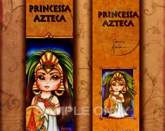 Princessa Azteca Bookmark