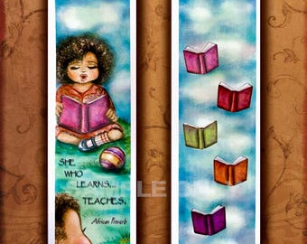 She Who Learns…Teaches - BOOKMARK