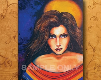 I am Here... Here to Stay  A strong and powerful piece of Artwork, an inspiration  to all women!