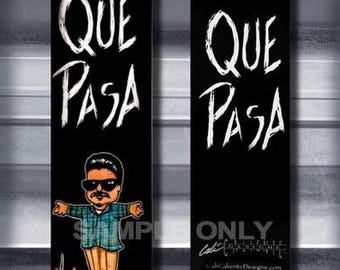 QUE PASA BOOKMARK