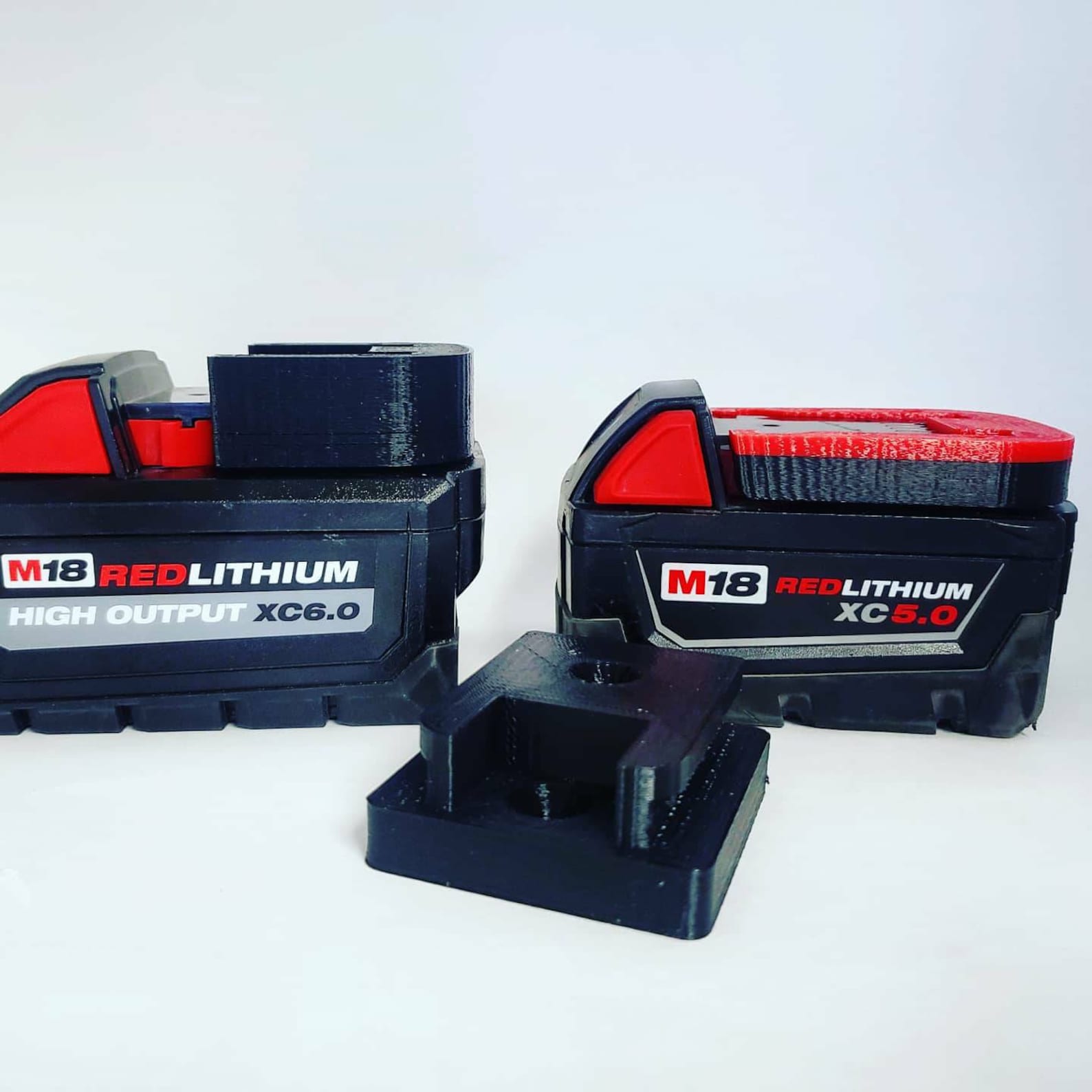 Milwaukee M18 Tool & Battery Storage Mounts Etsy