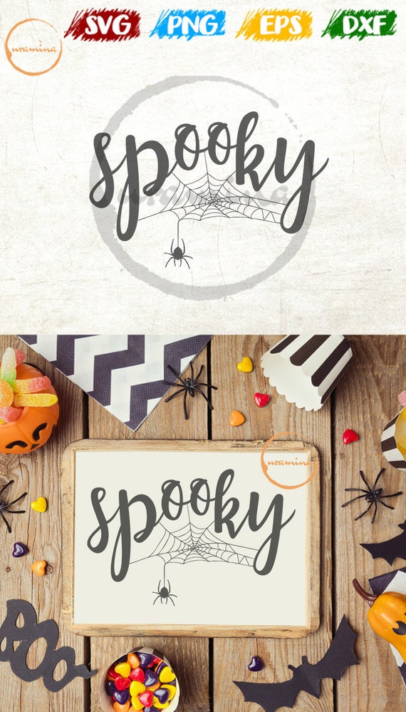 Download Halloween Spooky Svg Cut Files For Cricut Silhouette Halloween Svg Halloween Wall Decor Art Prints Signs Canvas Poster Shirt Mug