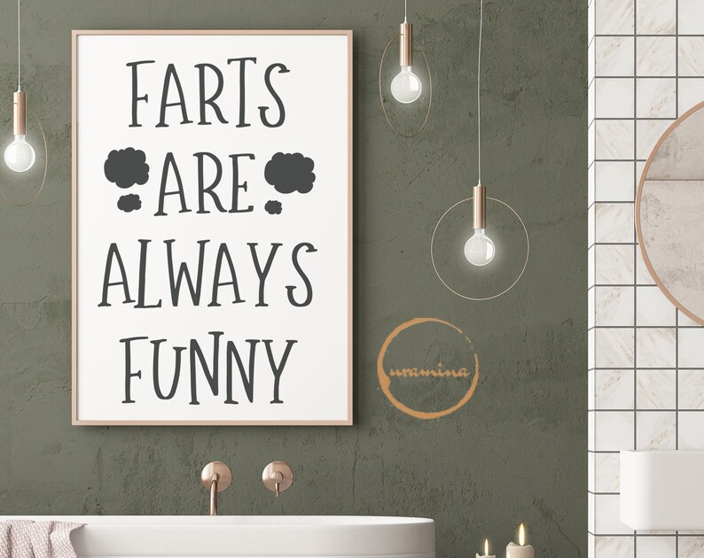 Download Farts Are Always Funny Bathroom SVG Home Cut Files for ...