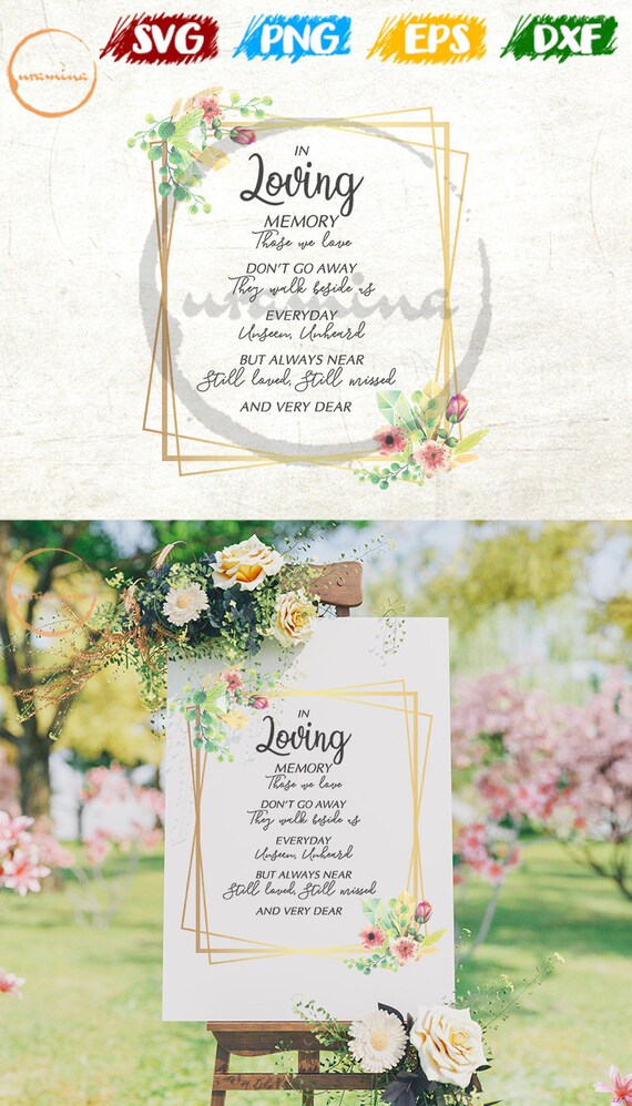 Free Free 169 Wedding Memorial Svg SVG PNG EPS DXF File