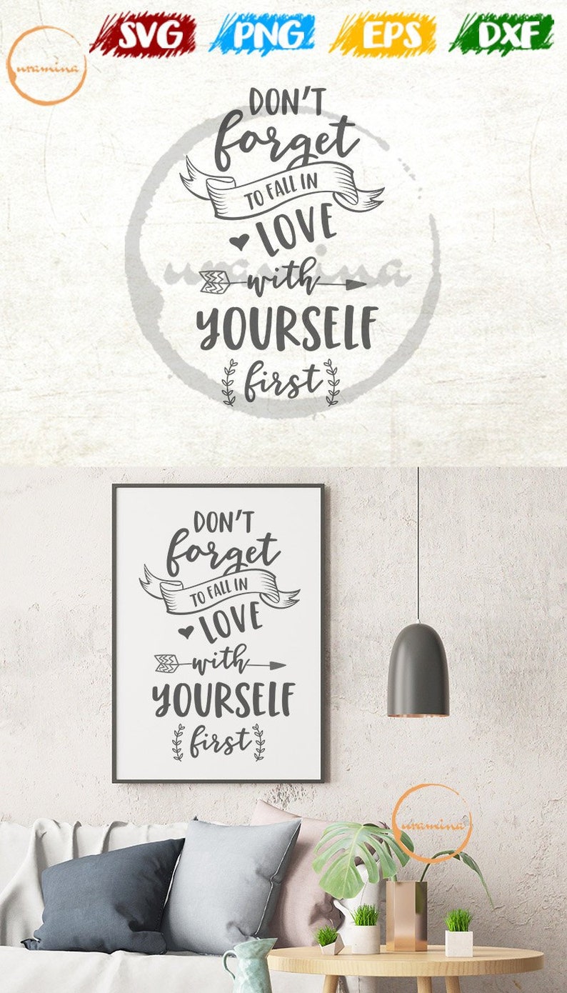 Free Free 327 First Love Yourself Svg SVG PNG EPS DXF File