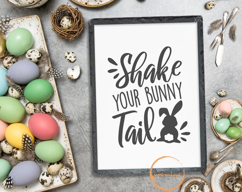 Download Shake Your Bunny Tail SVG Easter SVG Cut Files for Cricut ...