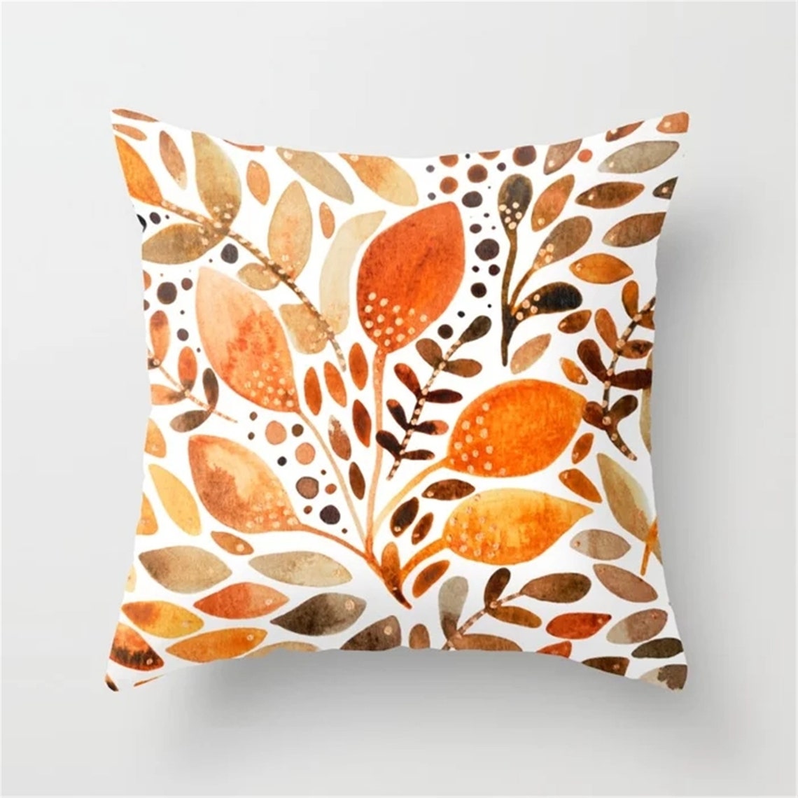 Set of 4 Pillow Covers Fallfloral16 X 1618 X 1820 X 2024 Etsy