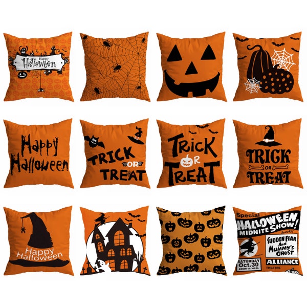 Halloween Pillow Covers Etsy
