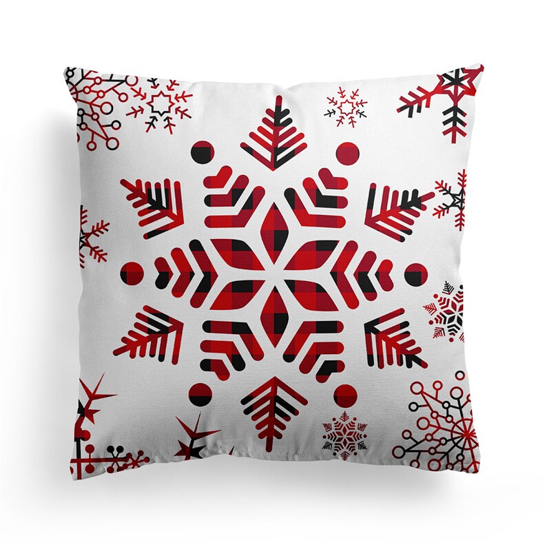 Red Christmas Pillow Covers 16 X 1618 X 1820 X 2024 X Etsy