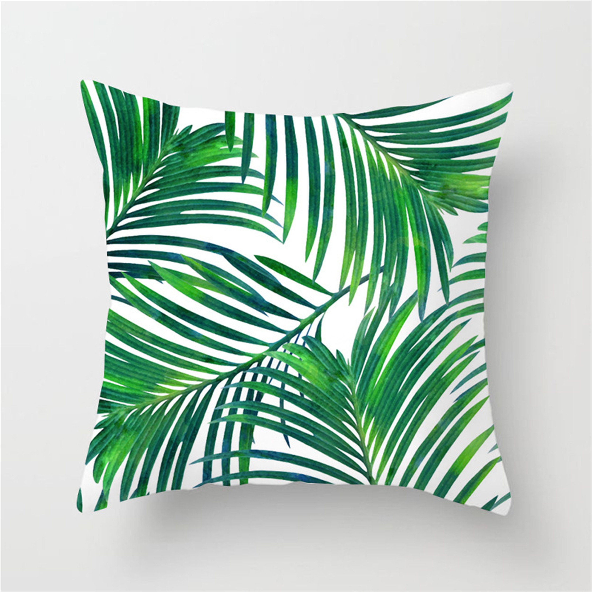 Leaf Pillow Cover 16 x 1618 x 1820 x 2024 x 24Green Throw Etsy