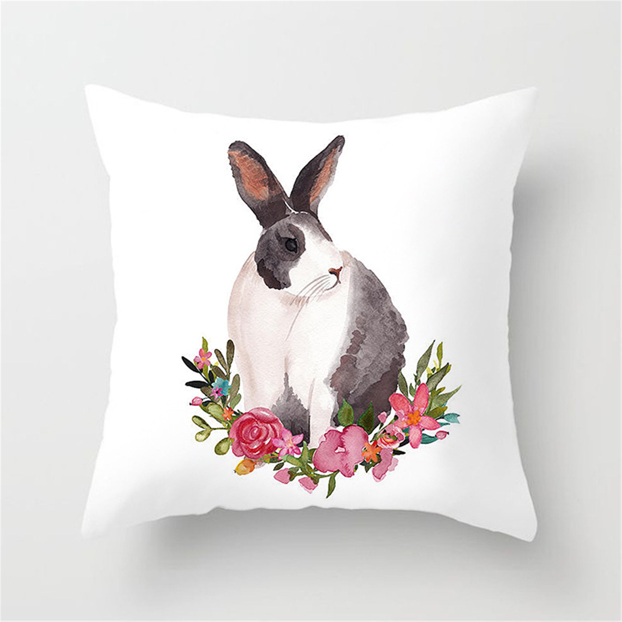 Rabbit Pillow coversThrow Pillow CasesLumbar Pillowcasesfor Etsy