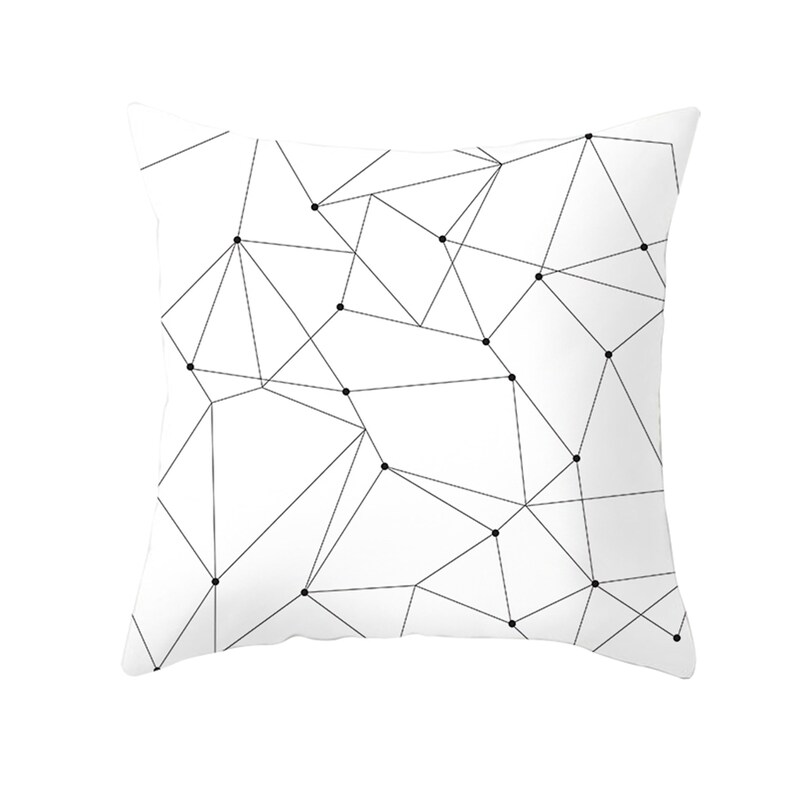 Black and White Pillow Cover 16 X 1618 X 1820 X 20throw Etsy