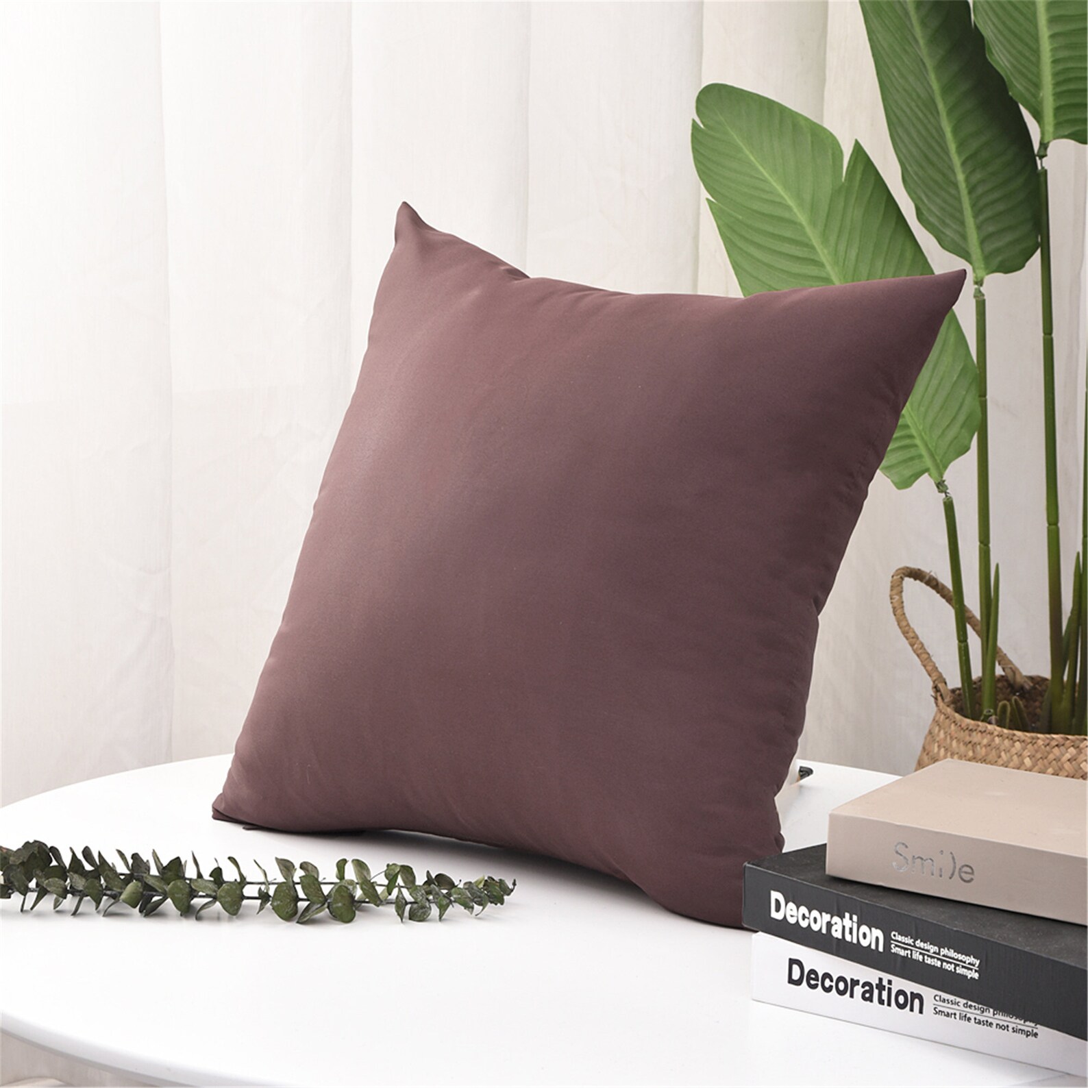 Solid color Patio Outdoor Pillow coversThrow Pillow CaseANY Etsy