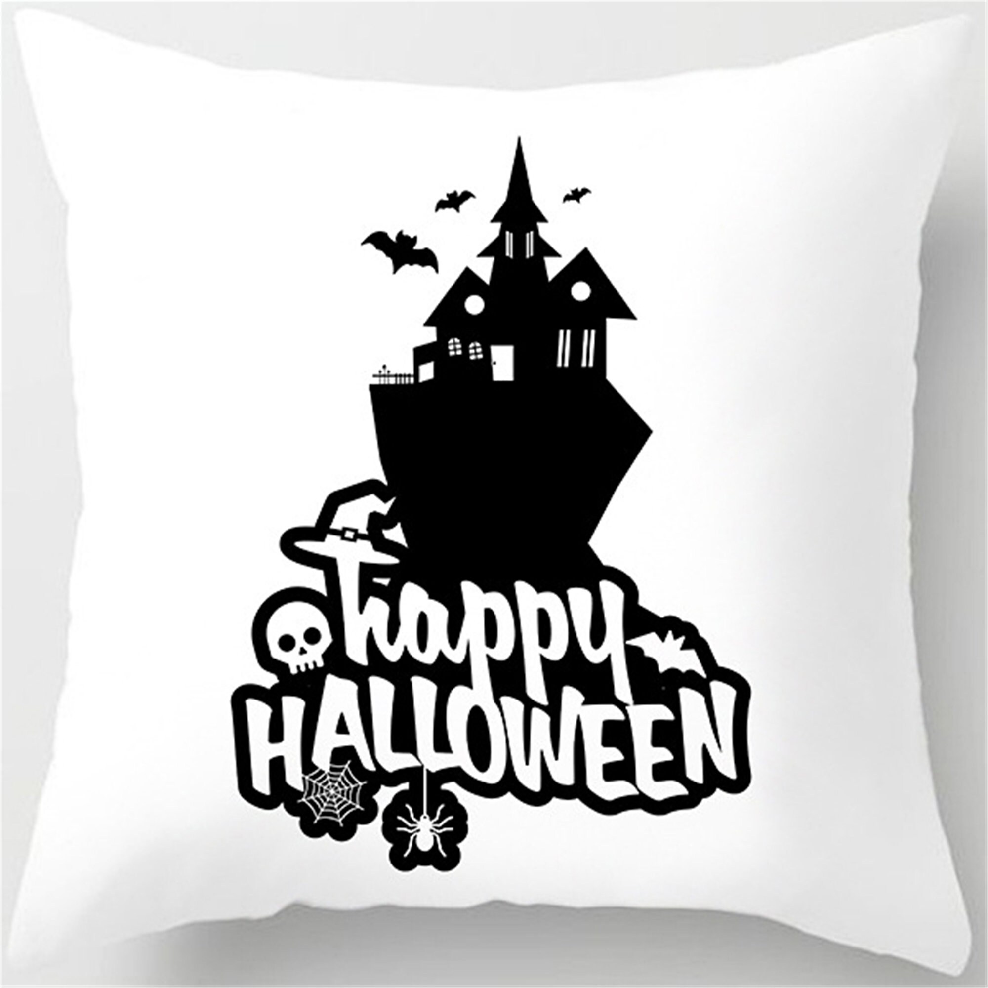 Black and White Halloween Pillow cover 16 x 1618 x 1820 x Etsy