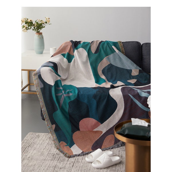 Shop Woven Tapestry Blanket Online - Etsy