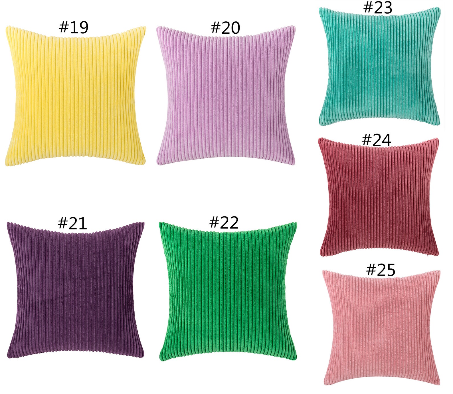 Stripes Pillow Cover 12 X 2016 X 1618 X 1820 X 2024 X Etsy