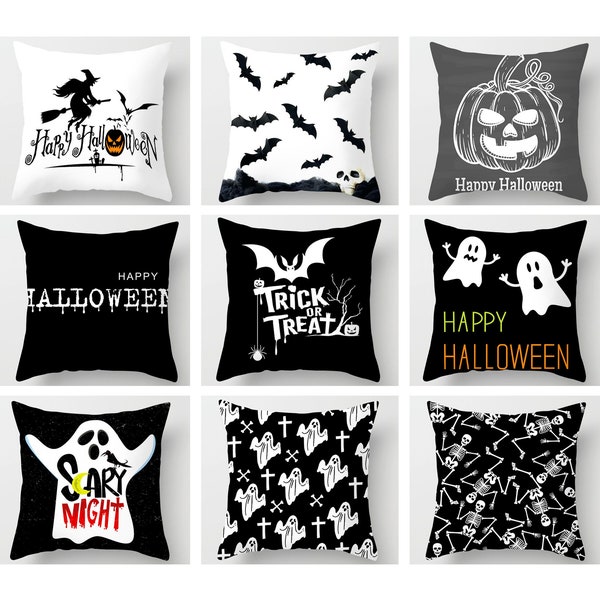 Halloween Pillow Covers Etsy
