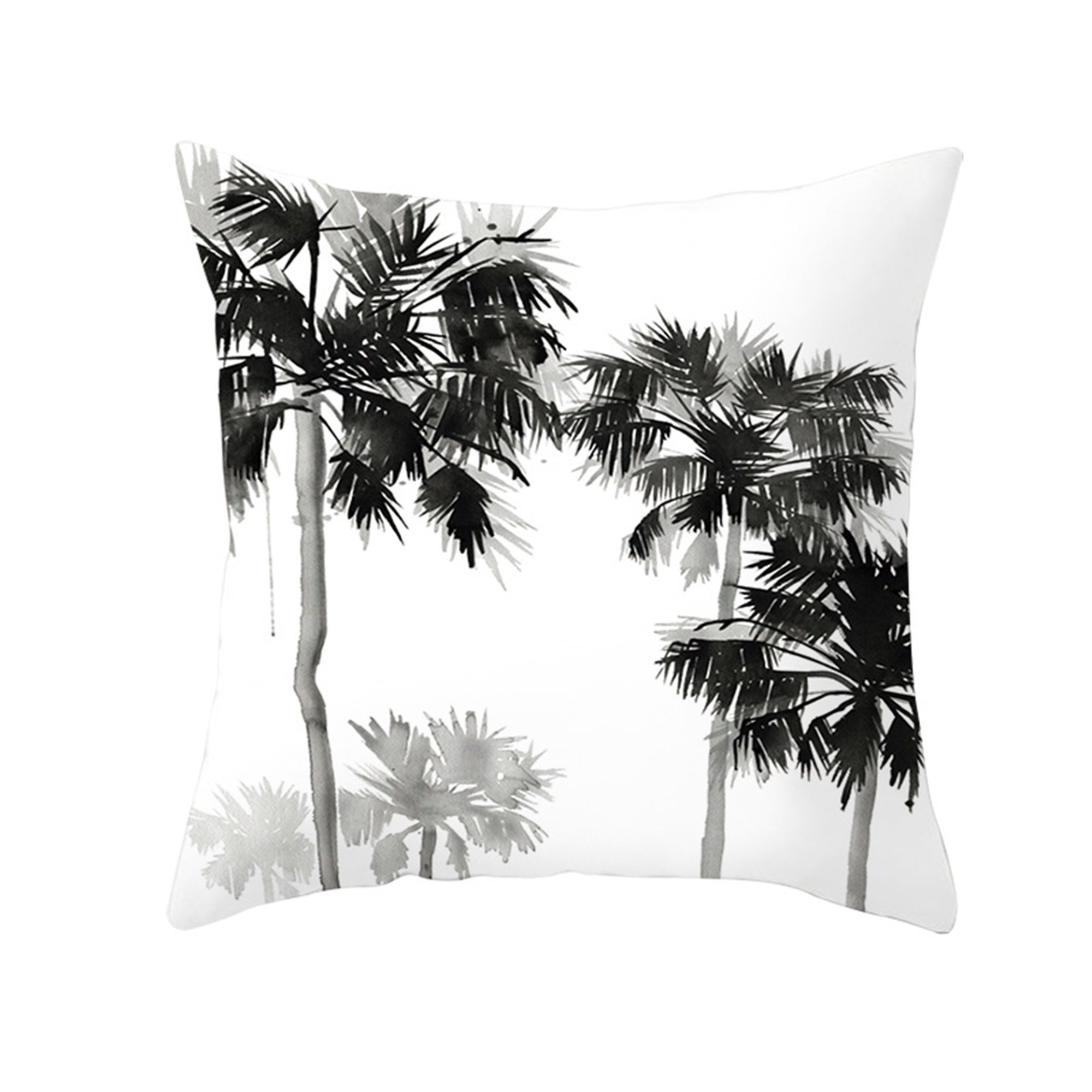 Black and White Pillow Cover 16 X 1618 X 1820 X 20coconut Etsy