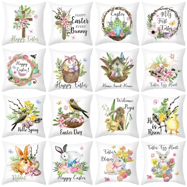 Easter Pillow Etsy