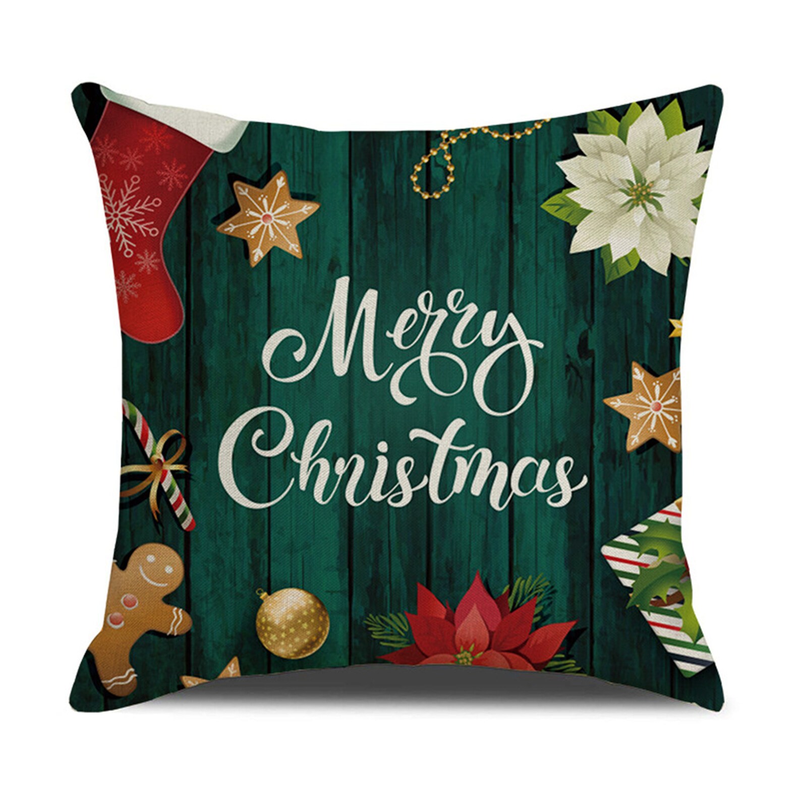 Set of 4 Farmhouse Christmas Pillow Cover 16 X 1618 X 1820 X Etsy