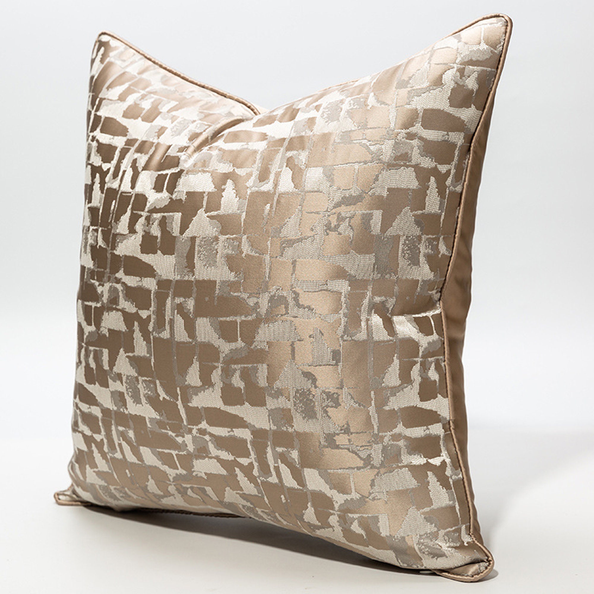 Brown Jacquard pillow cover 12 x 2018 x 1820 x 20Throw Etsy