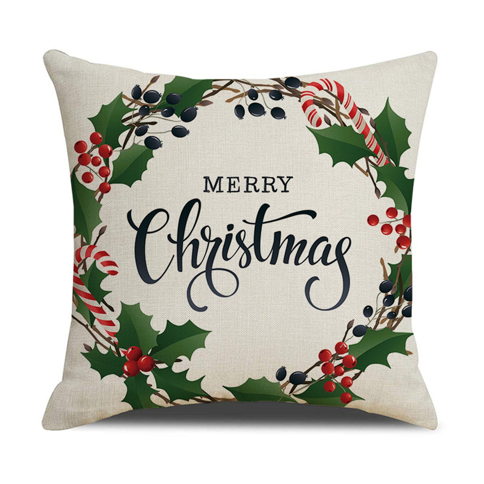 Set of 4 Farmhouse Christmas Pillow Cover 16 X 1618 X 1820 X Etsy