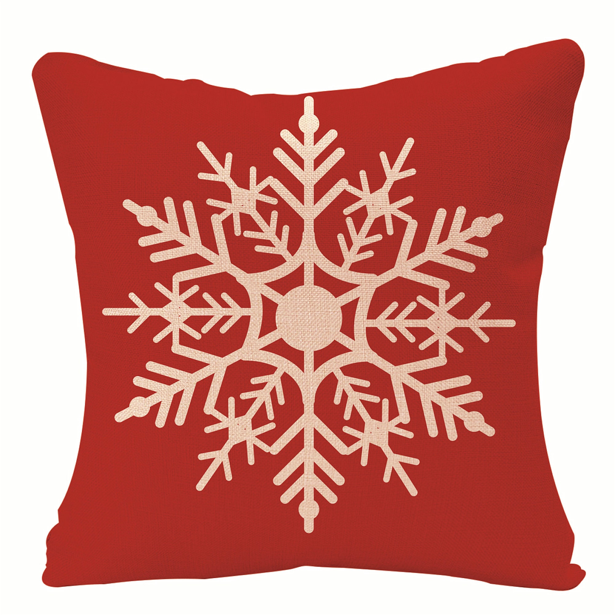 Red Christmas Pillow Covers 16 X 1618 X 1820 X 2024 X 24 Etsy