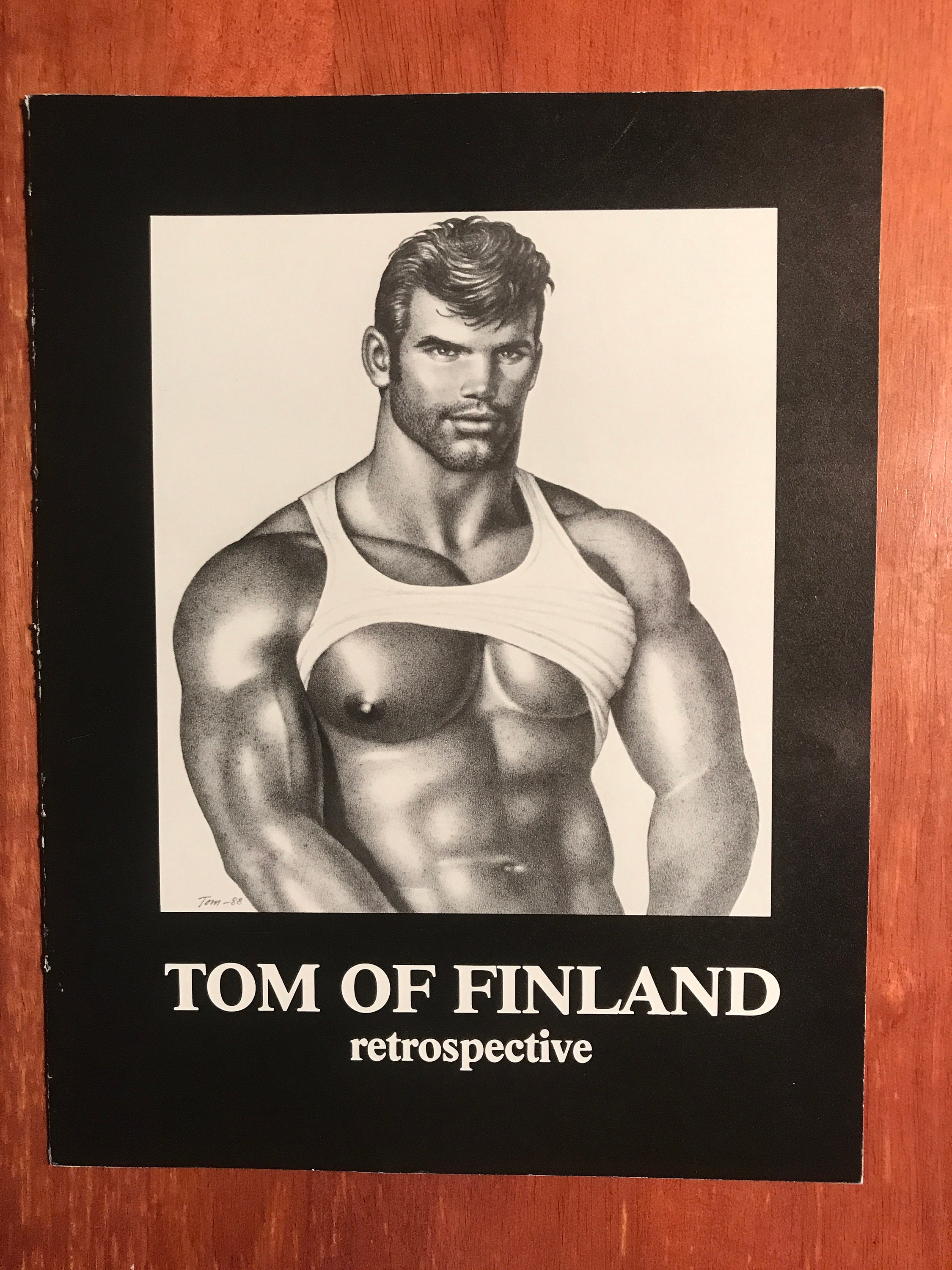 Art Page/Print from TOM of FINLAND Book Retrospective 1 Etsy