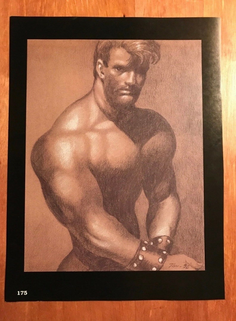 Art Page/Print TOM of FINLAND Book Retrospective 3 1st ed