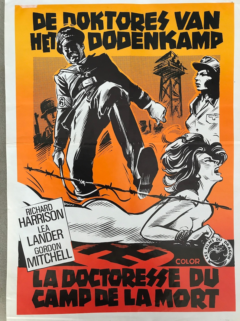 1977 Sexploitation Film Movie Poster la DOCTORESSE Du CAMP De Etsy 1977 Sexploitation Film Movie Poster la DOCTORESSE Du CAMP De Etsy