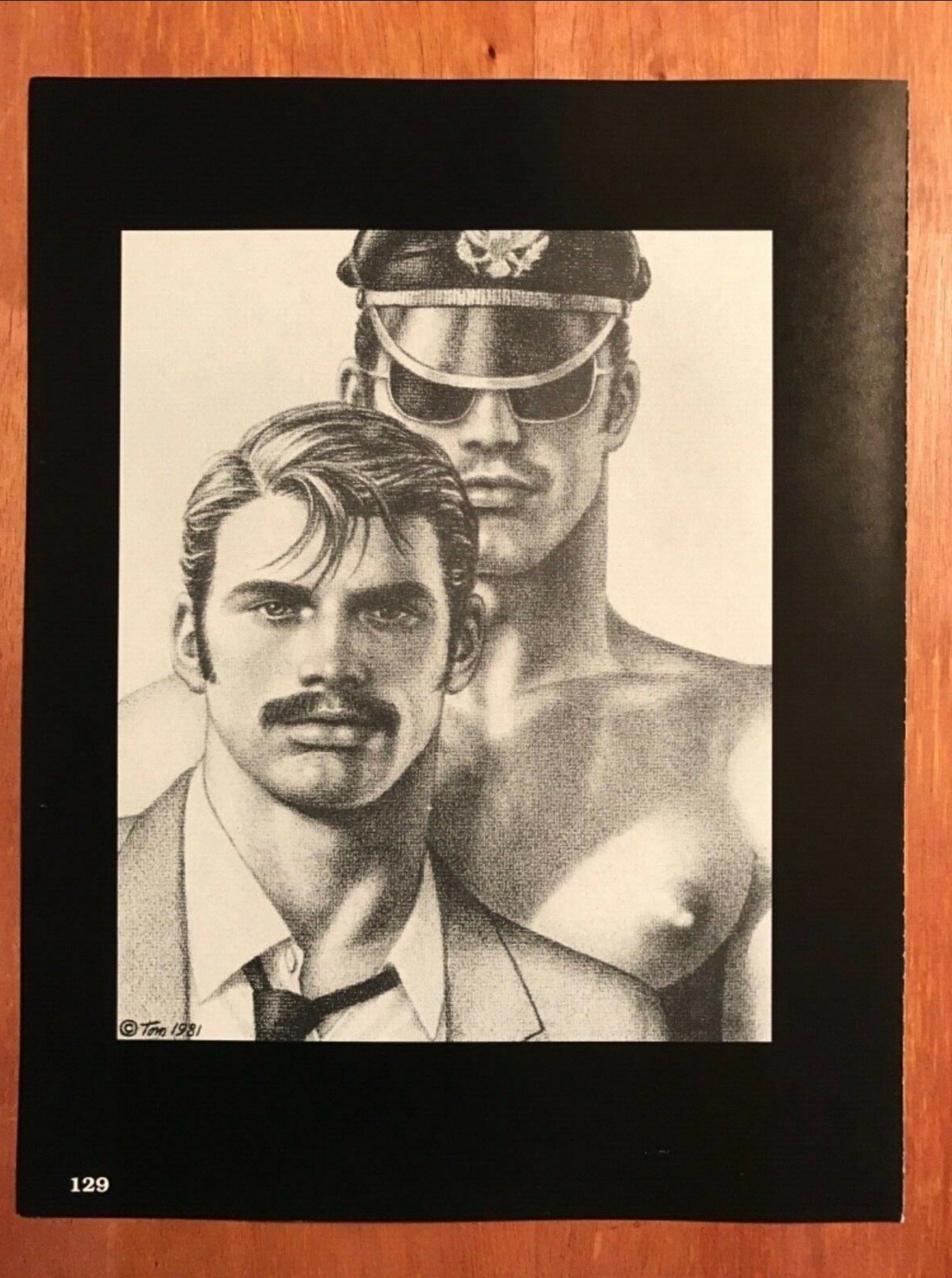 Art Page Print Tom Of Finland Book Retrospective St Ed Etsy