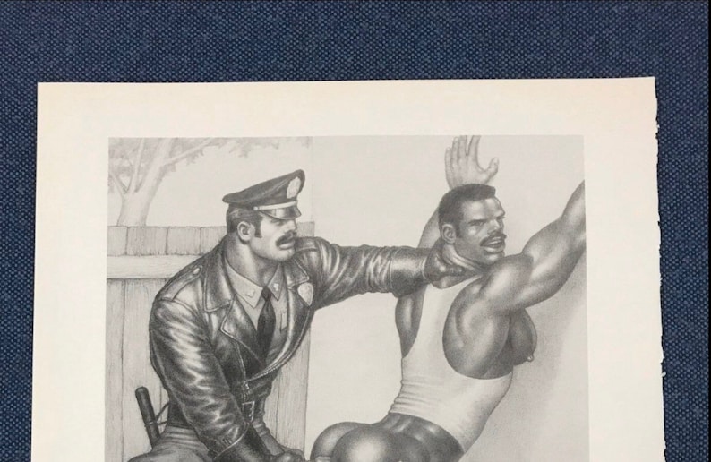 Art Page/Print 8.5 x 11 from TOM of FINLAND Art Book | Etsy