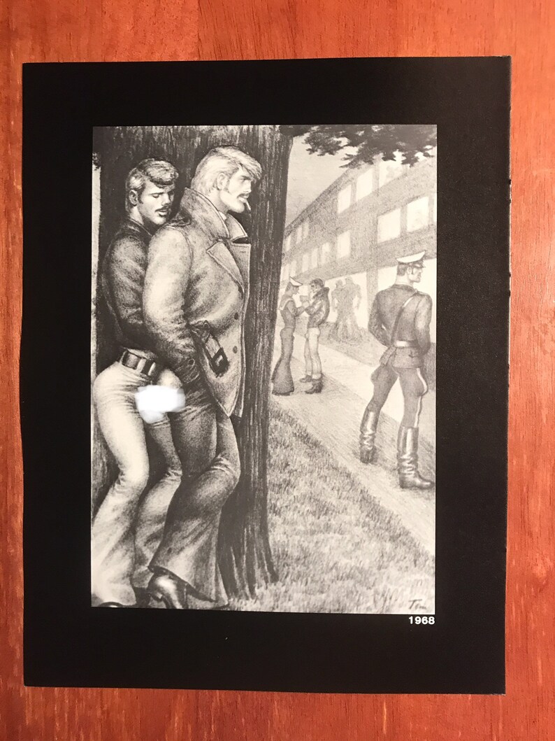 Art Page Print from TOM of FINLAND Book Retrospective 1 Etsy