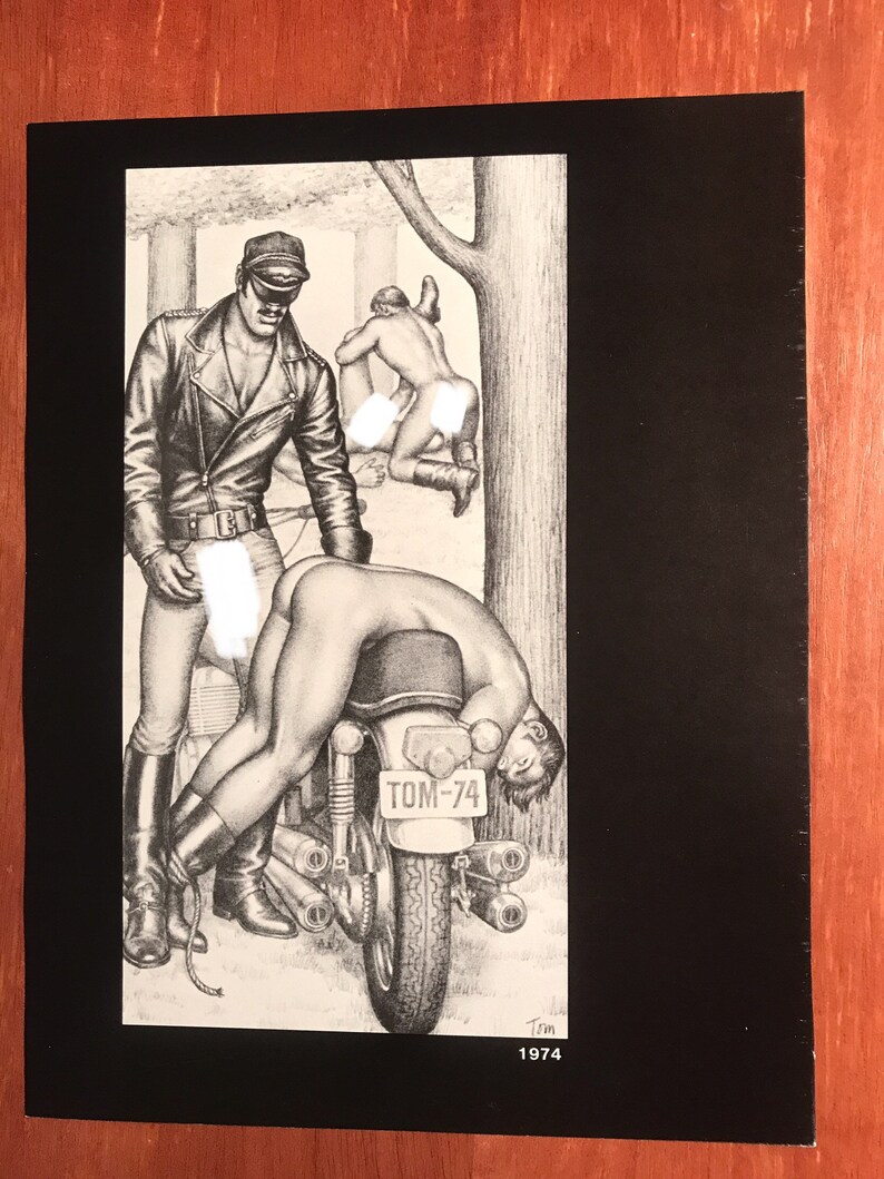 Art Page Print from TOM of FINLAND Book Retrospective 1 Etsy