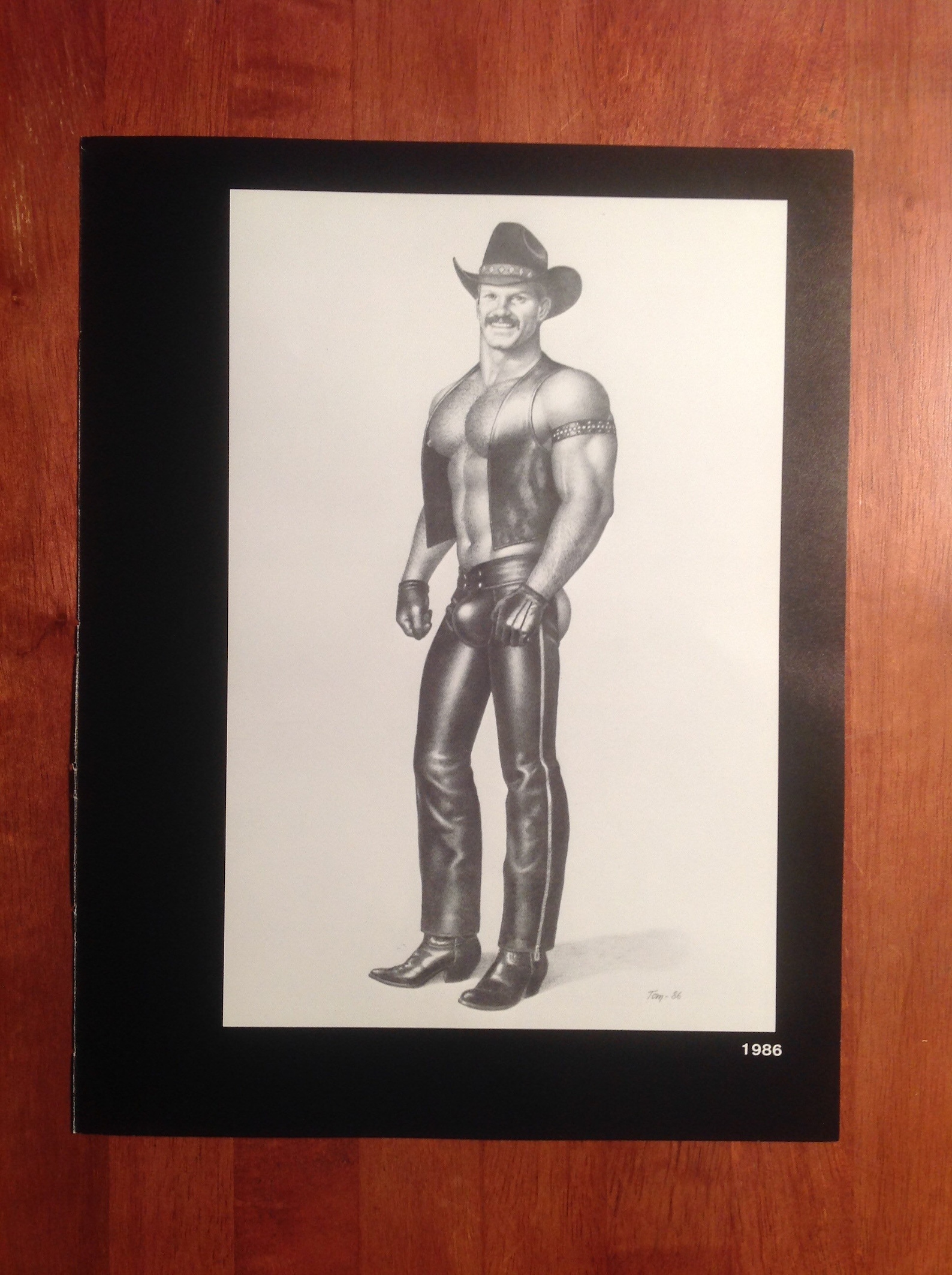 Art Page/Print 8.5 x 11 from TOM of FINLAND Art Book Etsy