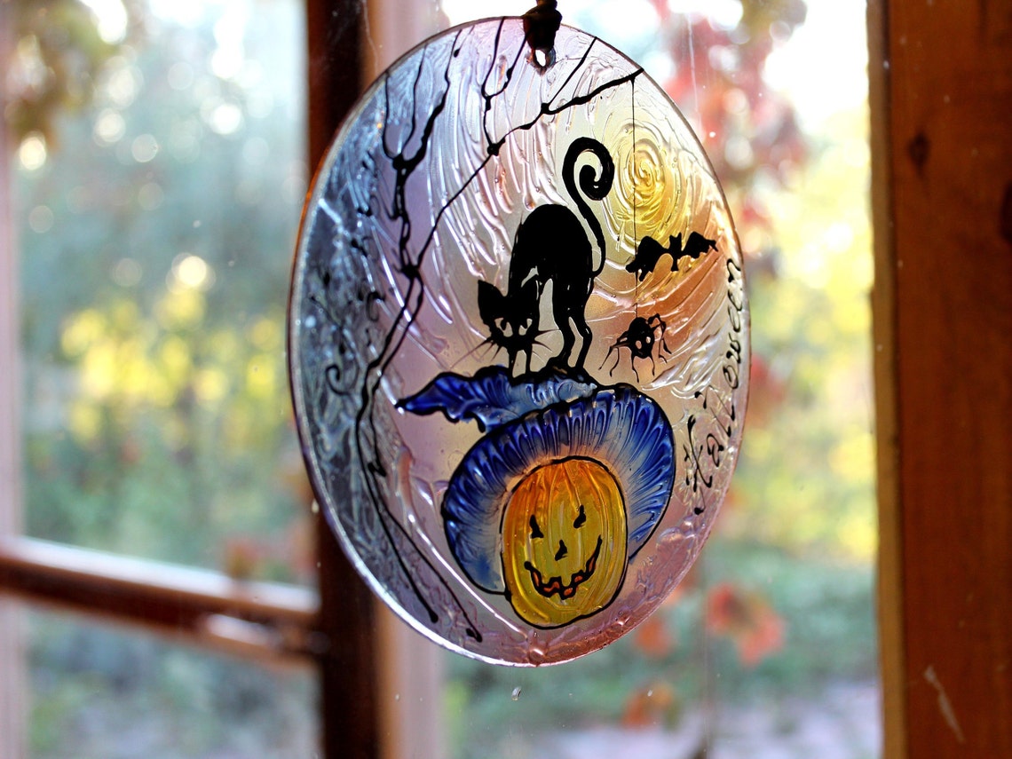 Halloween Ornaments Halloween Decoration Handmade Ornament Etsy