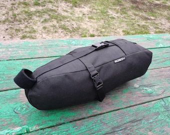 Waterproof Bike Saddle Bag 6L: Cordura Bikepacking Travel Accessory