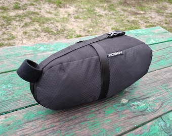 Waterproof Bike Saddle Bag 4L. Bikepacking Travel Accessory