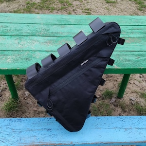 Custom Bike Frame Battery Bag: Bikepacking Triangle Bag